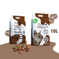 Clean + : Clumping Cat Litter : 10L : Coffee